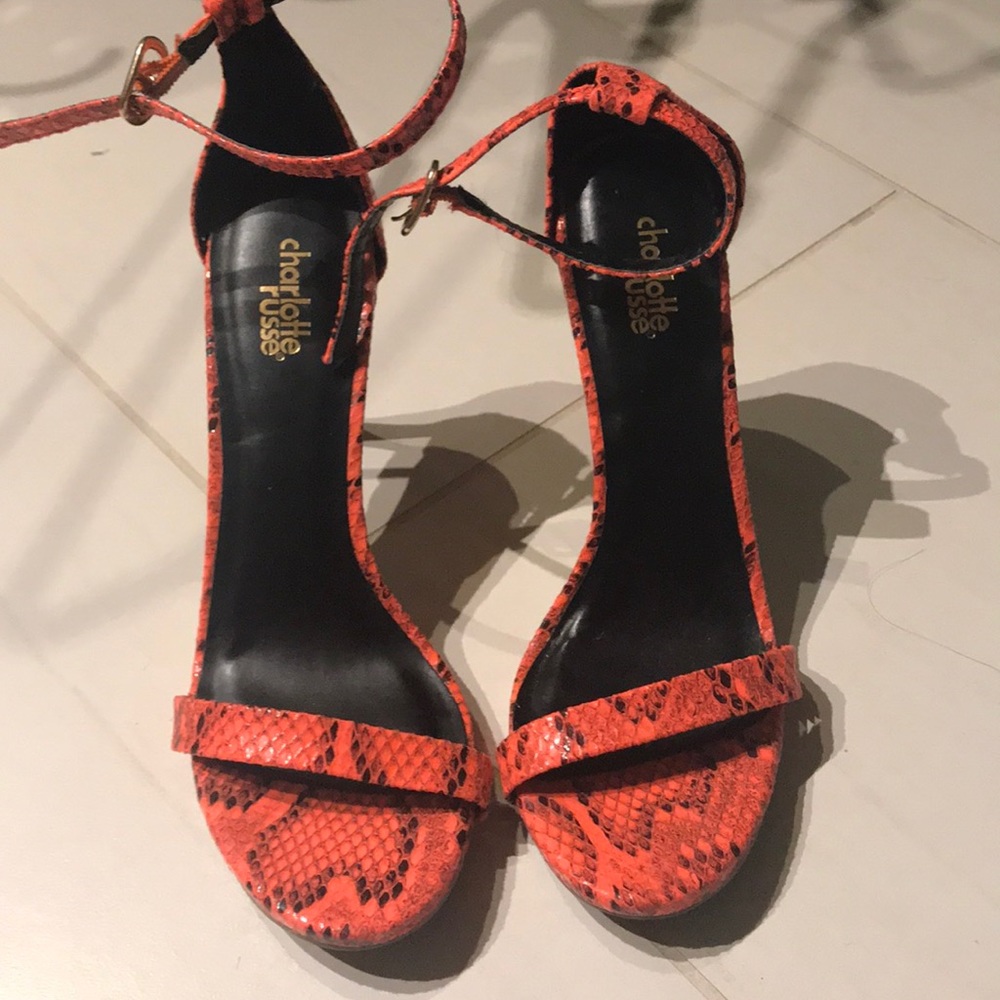 Orange Heels